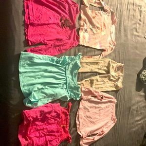 5  shirts and one 4T pants